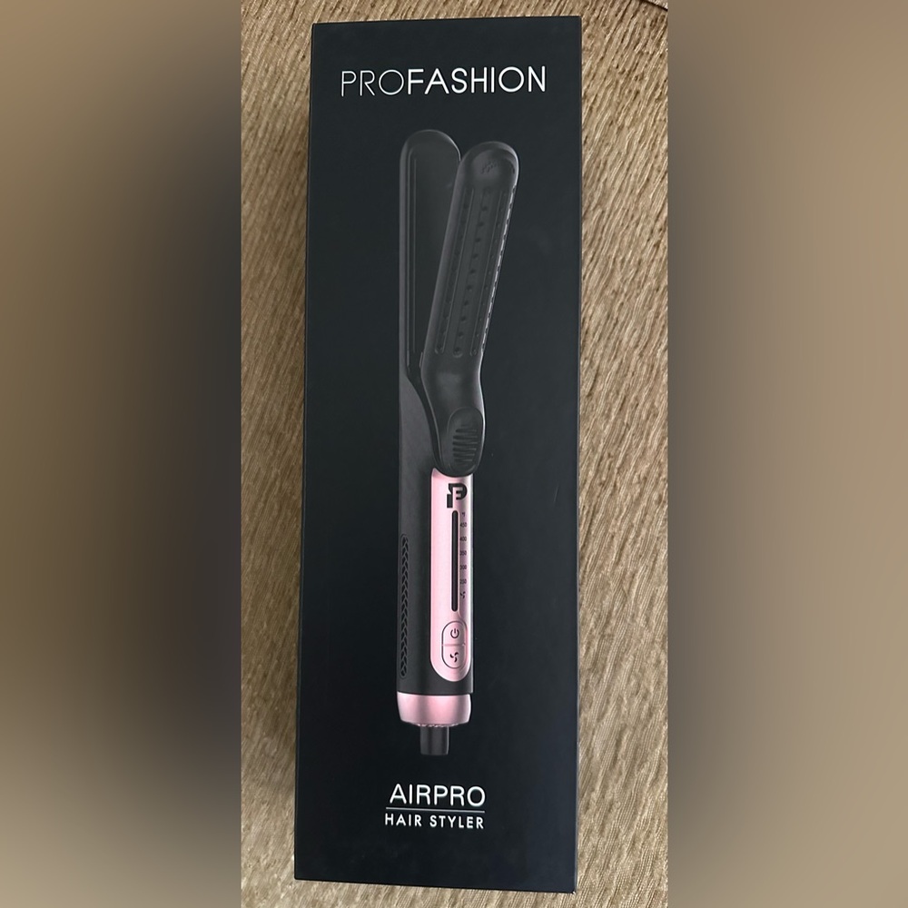ProFashion AirPro Hair Styler - Black and Pink